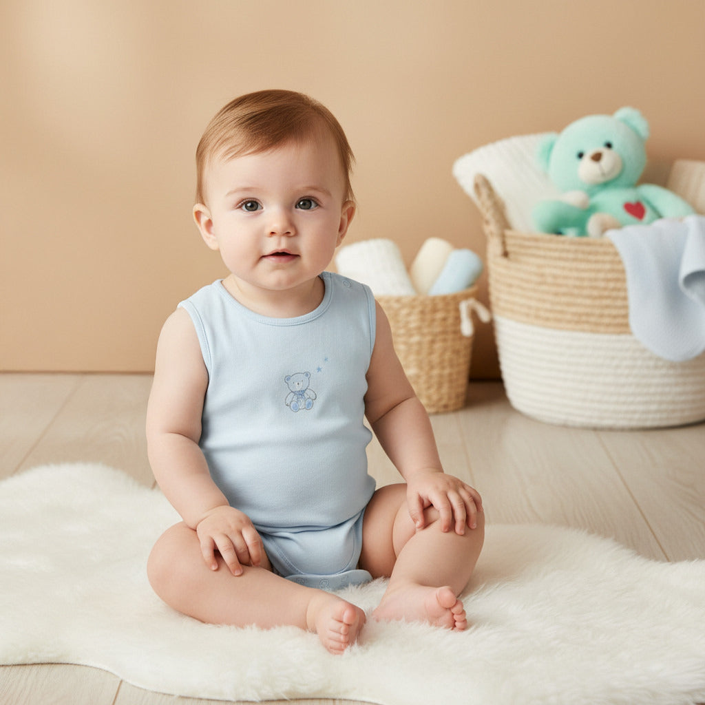 Juniors Assorted Sleeveless Bodysuits - Set of 7