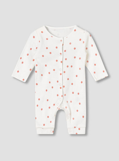 Pack of 5 Juniors Cotton Round Neck Long Sleeves Sleepsuit with Print-baby-girls-clothing-nightwear-sleepsuits-image-4