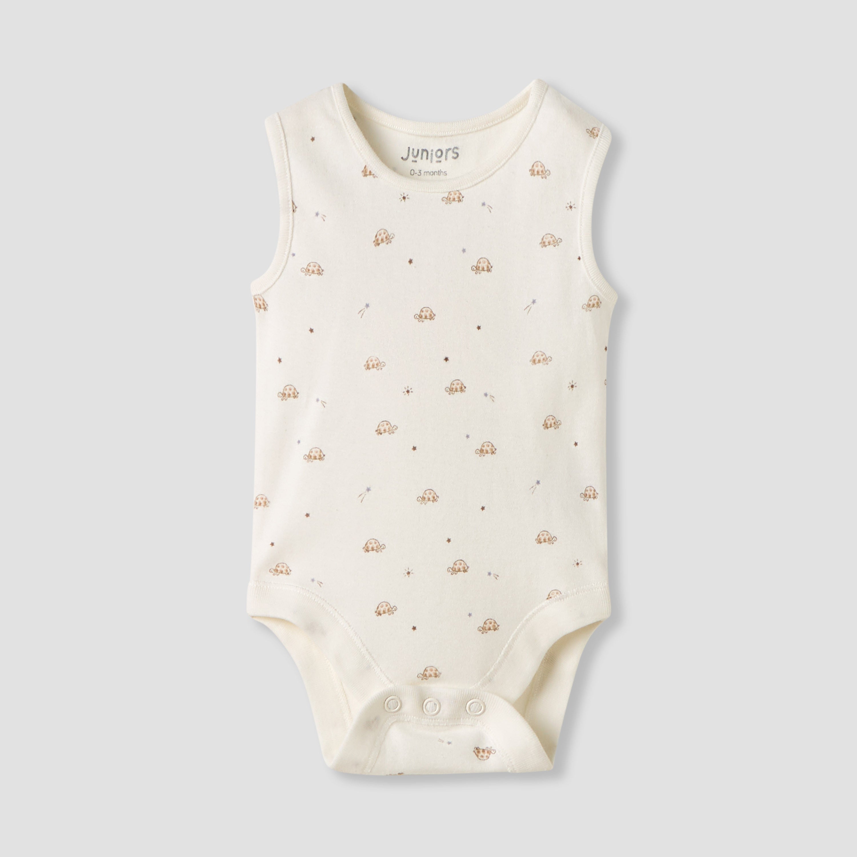 Juniors Printed Sleeveless Bodysuit - Set of 7