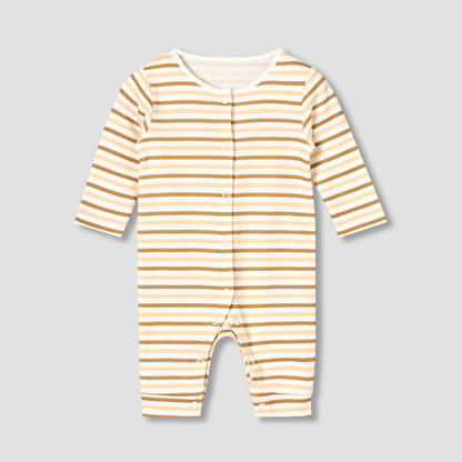 Pack of 5 Juniors Round Neck Long Sleeves Sleepsuit with Print