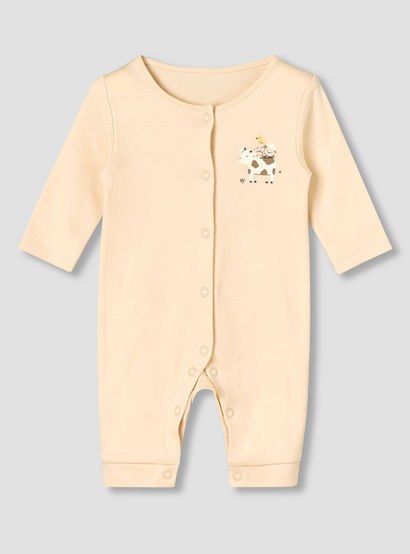 Pack of 5 Juniors Round Neck Long Sleeves Sleepsuit with Print-baby-boys-clothing-nightwear-sleepsuits-image-7