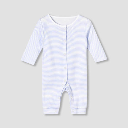 Pack of 5 Juniors Cotton Round Neck Long Sleeves Sleepsuit with Print