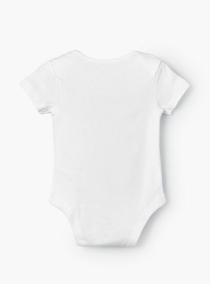Pack of 5 Juniors Crew Neck Short Sleeves Bodysuit with Rocket Print-baby-boys-clothing-bodysuits-image-4