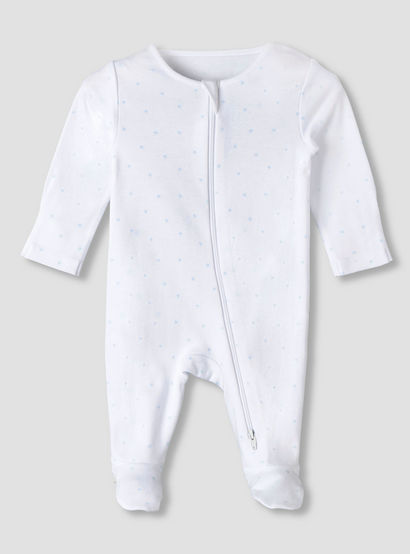 Pack of 3 Juniors Organic Cotton Round Neck Long Sleeves Sleepsuit with Print-baby-boys-clothing-nightwear-sleepsuits-image-4