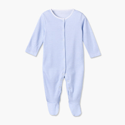 Pack of 3 Juniors Cotton Crew Neck Long Sleeves Sleepsuit with Assorted Print