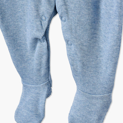 Pack of 3 Juniors Cotton Crew Neck Long Sleeves Sleepsuit with Assorted Print