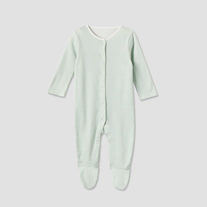 Pack of 3 Juniors Cotton Round Neck Long Sleeves Sleepsuit with Assorted Print