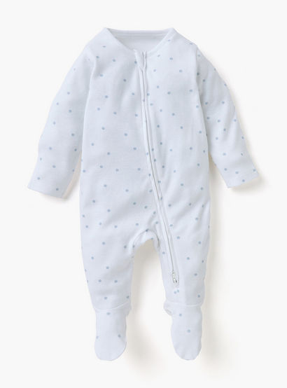 Juniors Assorted Sleepsuit with Long Sleeves and Zip Closure - Set of 3-baby-girls-clothing-nightwear-sleepsuits-image-3