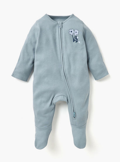 Juniors Assorted Sleepsuit with Long Sleeves and Zip Closure - Set of 3-baby-girls-clothing-nightwear-sleepsuits-image-4