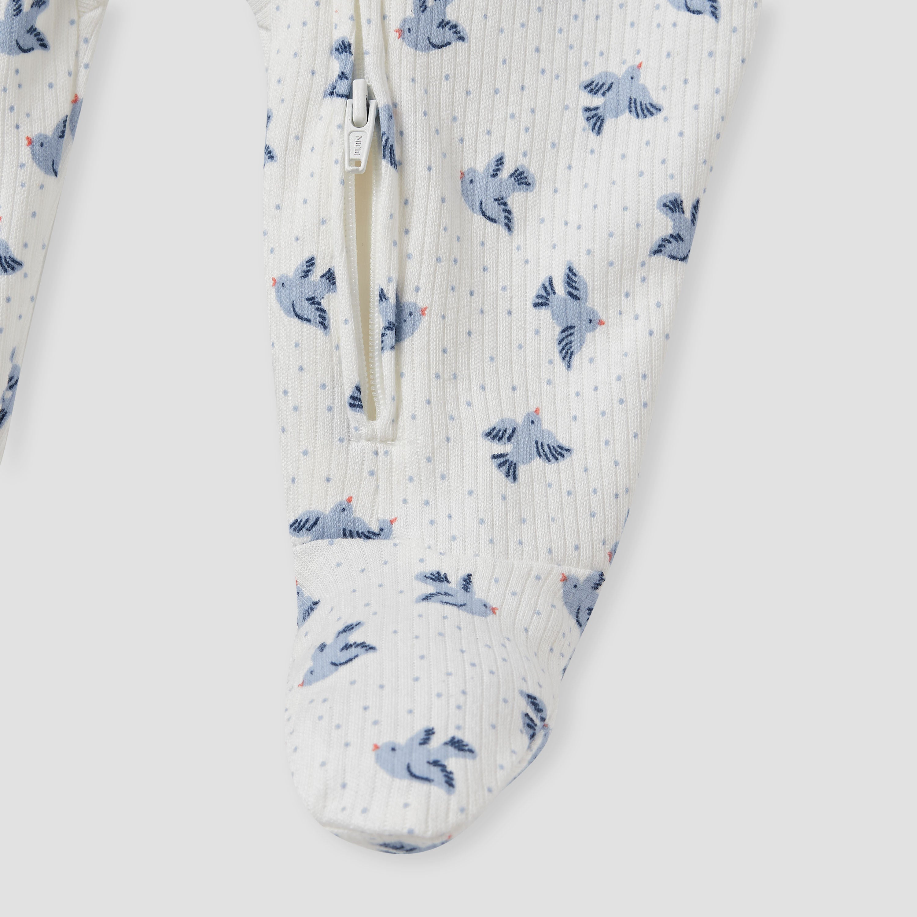 Juniors Printed Sleepsuit with Zip Closure - Set of 3