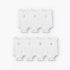 Pack of 7 Juniors Round Neck Sleeveless Bodysuit with Snap Button Closure - White / 12-18 mths