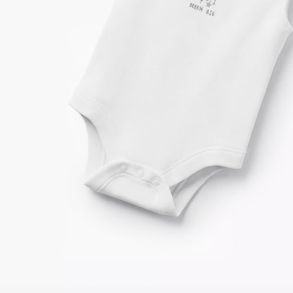 Pack of 7 Juniors Round Neck Sleeveless Bodysuit with Snap Button Closure