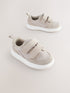 Neutral Standard Fit (F) Touch Fastening Leather First Walker Baby Shoes - EU 23.5 (UK 6.5)