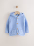Blue Knitted Baby Cardigan (0mths-2yrs) - Size 50cm (First Size)
