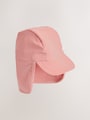 Pink Swim Legionnaire Hat (3mths-10yrs) - Size 3-9 Months (62-74cm)