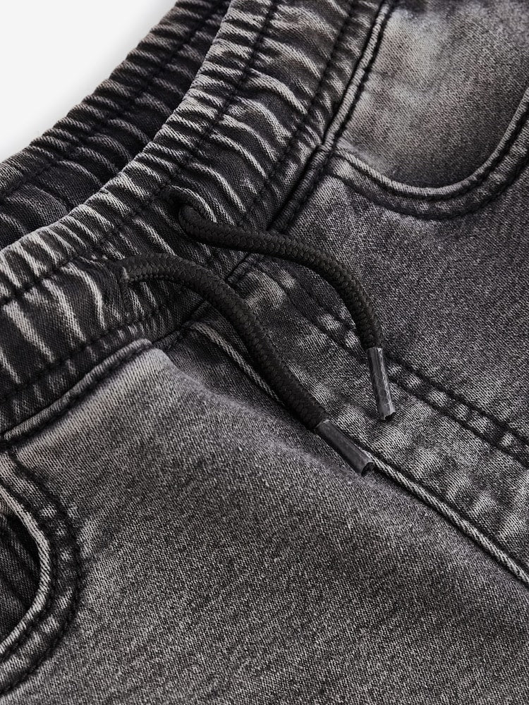 Grey Regular Fit Stretch Elasticated Waist Jeans (3-16yrs)
