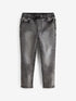 Grey Regular Fit Stretch Elasticated Waist Jeans (3-16yrs)
