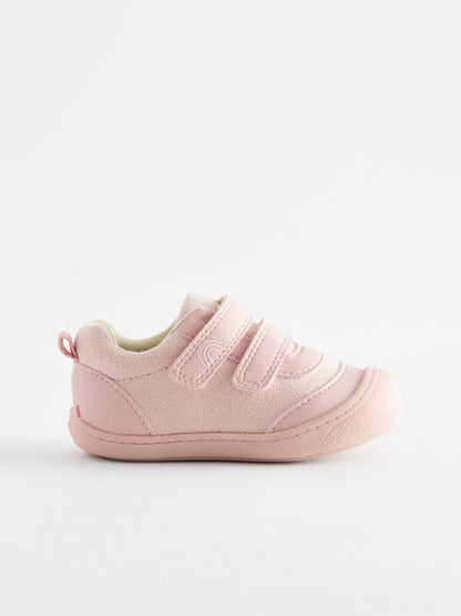 Pink Standard Fit (F) Crawler Trainers