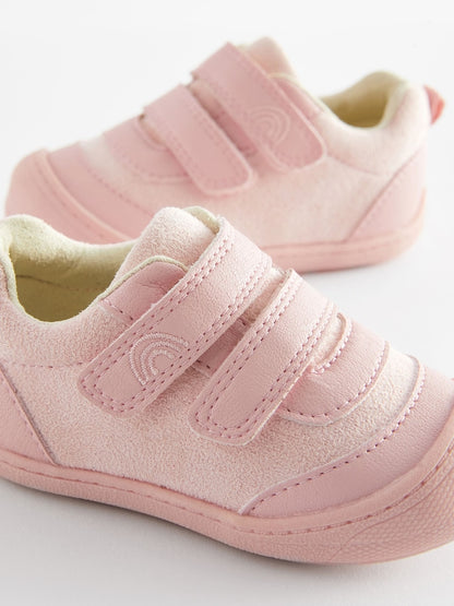 Pink Standard Fit (F) Crawler Trainers