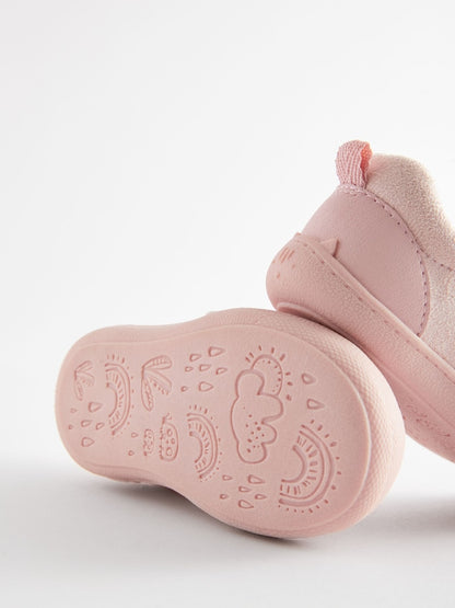 Pink Standard Fit (F) Crawler Trainers