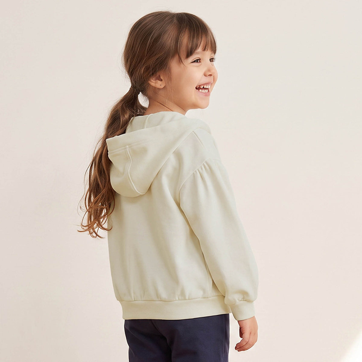 Juniors Hooded Sweatshirt with Long Sleeves