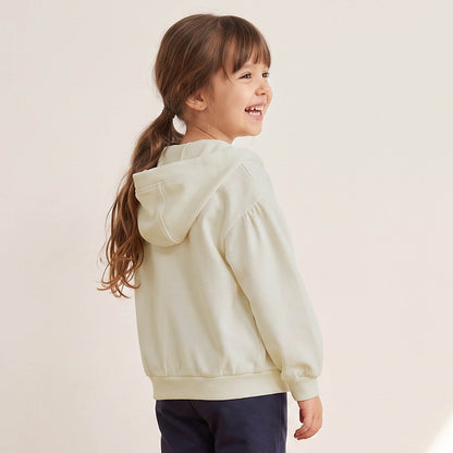 Juniors Hooded Sweatshirt with Long Sleeves
