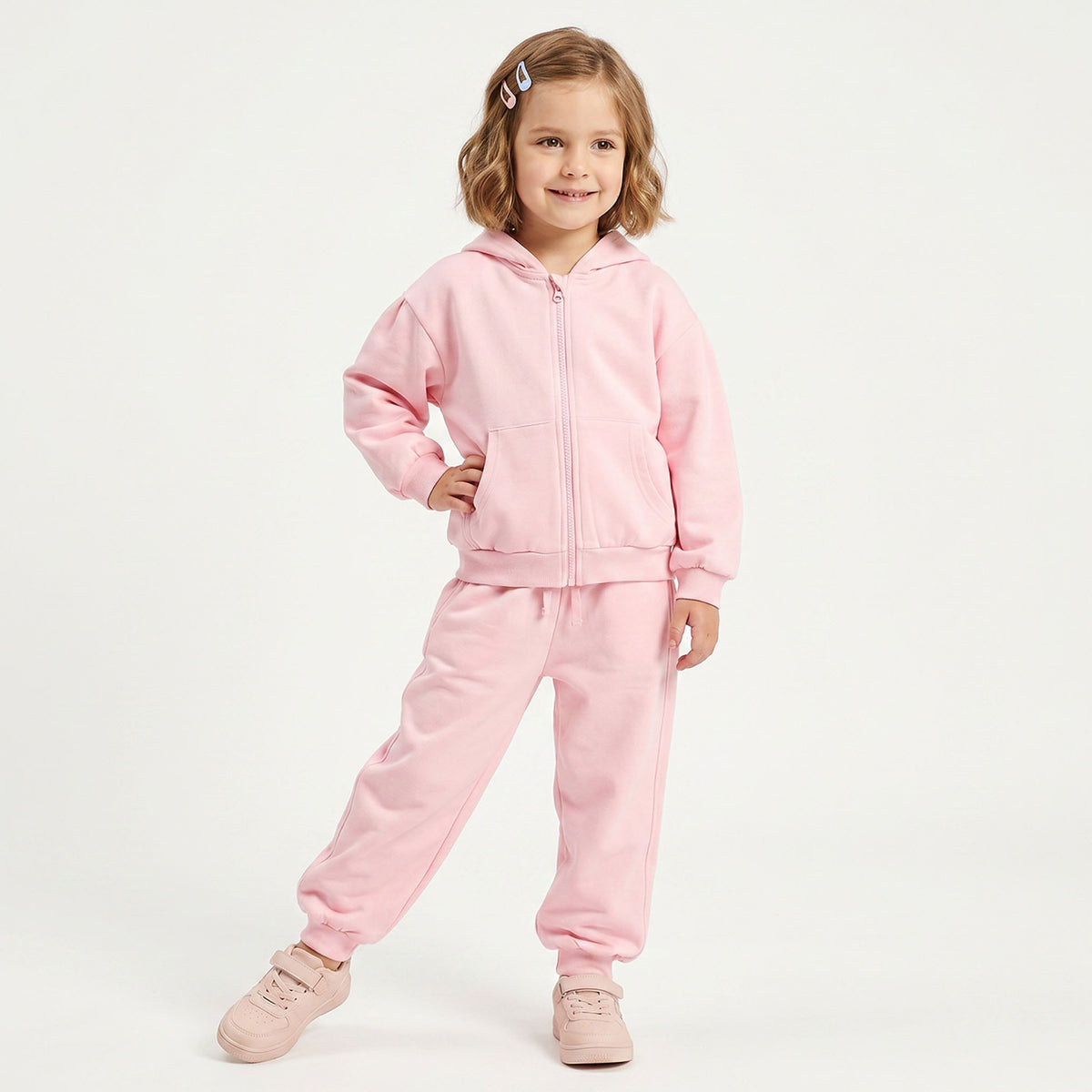 Juniors Hooded Sweatshirt with Long Sleeves