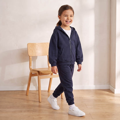 Juniors Hooded Sweatshirt with Long Sleeves