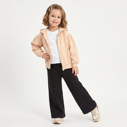 Juniors Hooded Sweatshirt with Long Sleeves