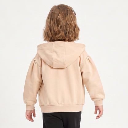 Juniors Hooded Sweatshirt with Long Sleeves