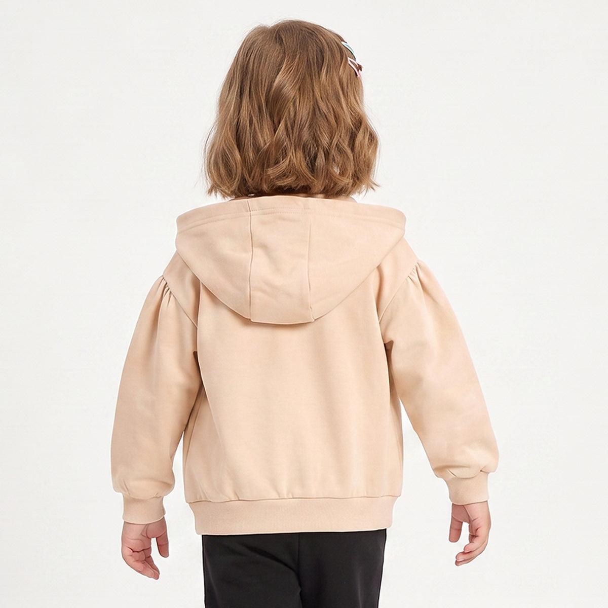 Juniors Hooded Sweatshirt with Long Sleeves