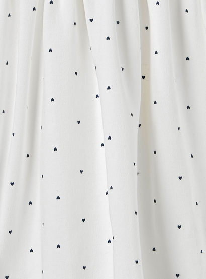 Juniors Heart Print A-line Dress with Embroidered Detail-baby-girls-clothing-dressesandjumpsuits-image-5