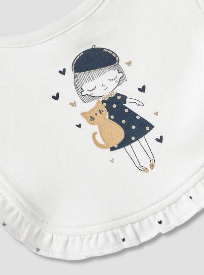 Juniors Printed Bib with Snap Button Closure-baby-feeding-bibs-image-3