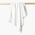 Juniors Heart Print Receiving Blanket - White / 0-6 mths
