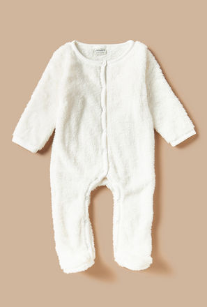 Juniors Textured Sleepsuit with Long Sleeves