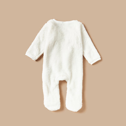 Juniors Textured Sleepsuit with Long Sleeves