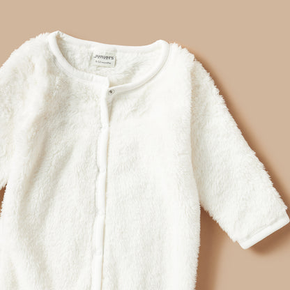 Juniors Textured Sleepsuit with Long Sleeves
