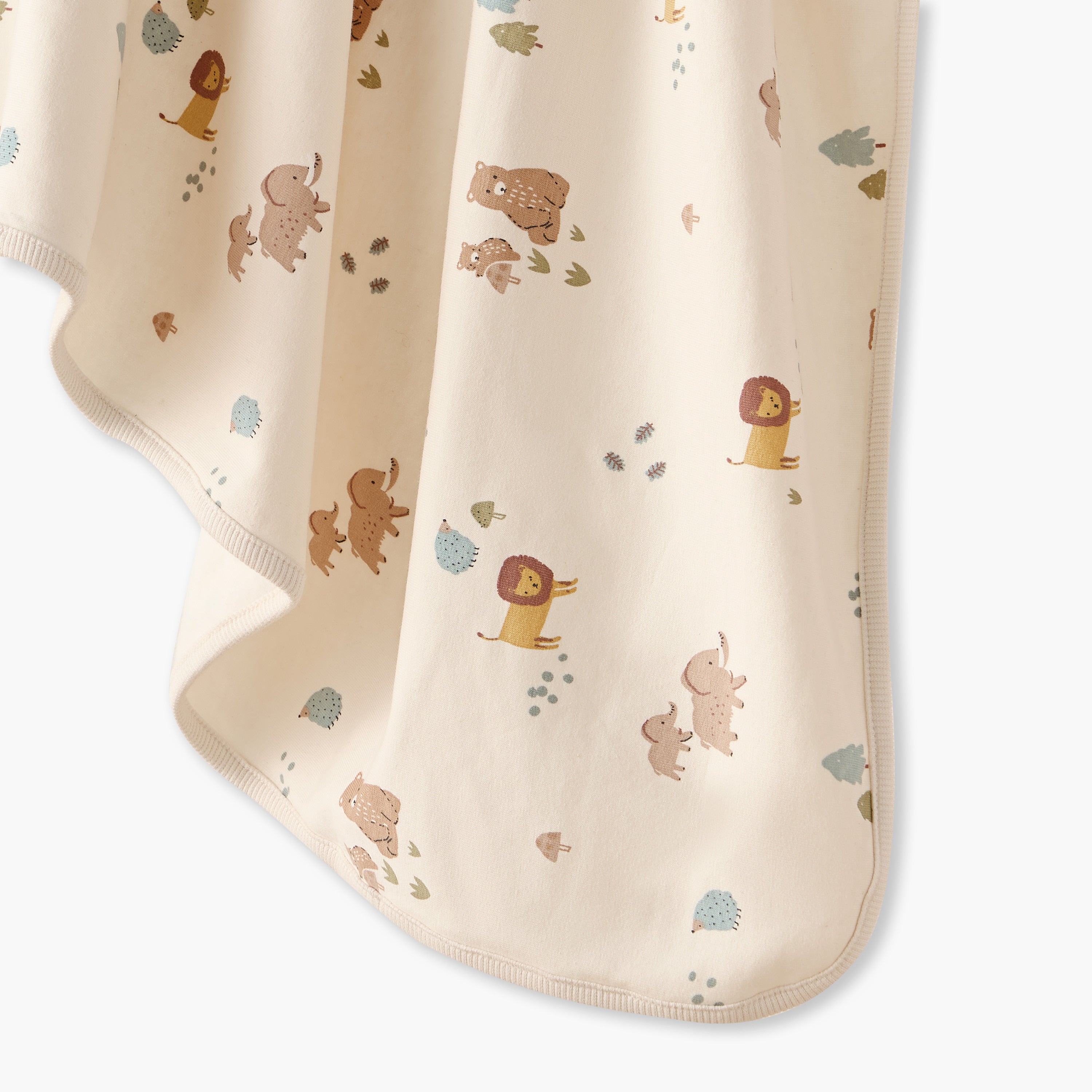 Juniors Receiving Blanket with Safari Print