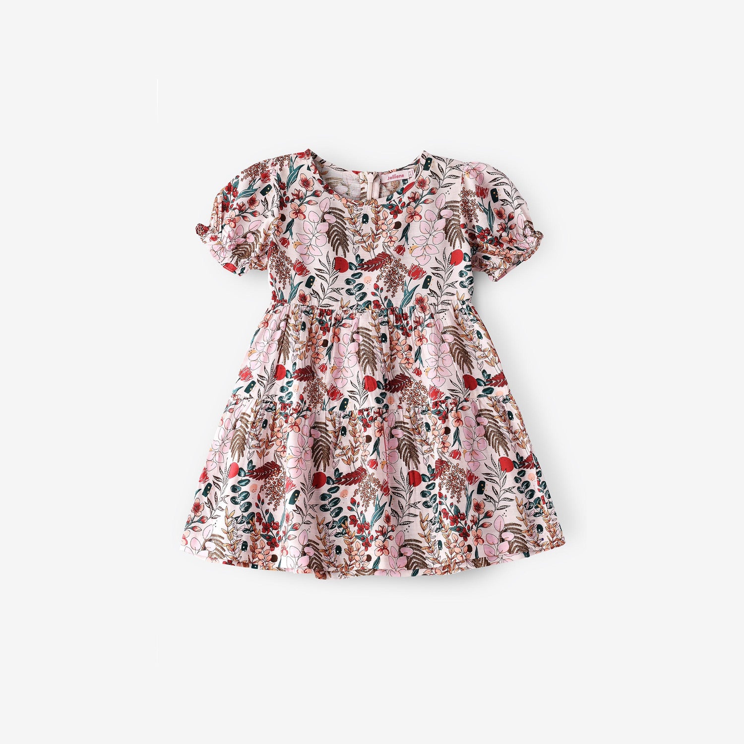 UniqKidz All Over Printed Dress - Pink / 2-3 yrs