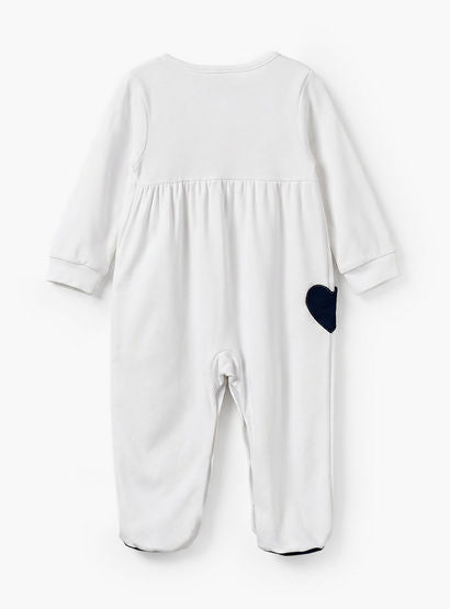 Juniors Cotton Round Neck Long Sleeves Sleepsuit with Snap Button Closure-baby-girls-clothing-nightwear-sleepsuits-image-3
