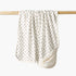 Juniors Receiving Blanket with Floral Print - White / 0-6 mths