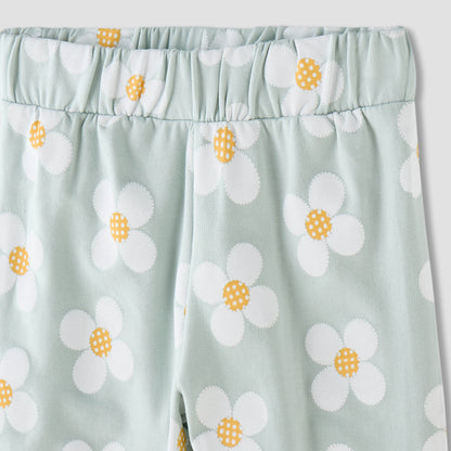 Juniors All-Over Floral Print Sweatshirt and Pyjama Set