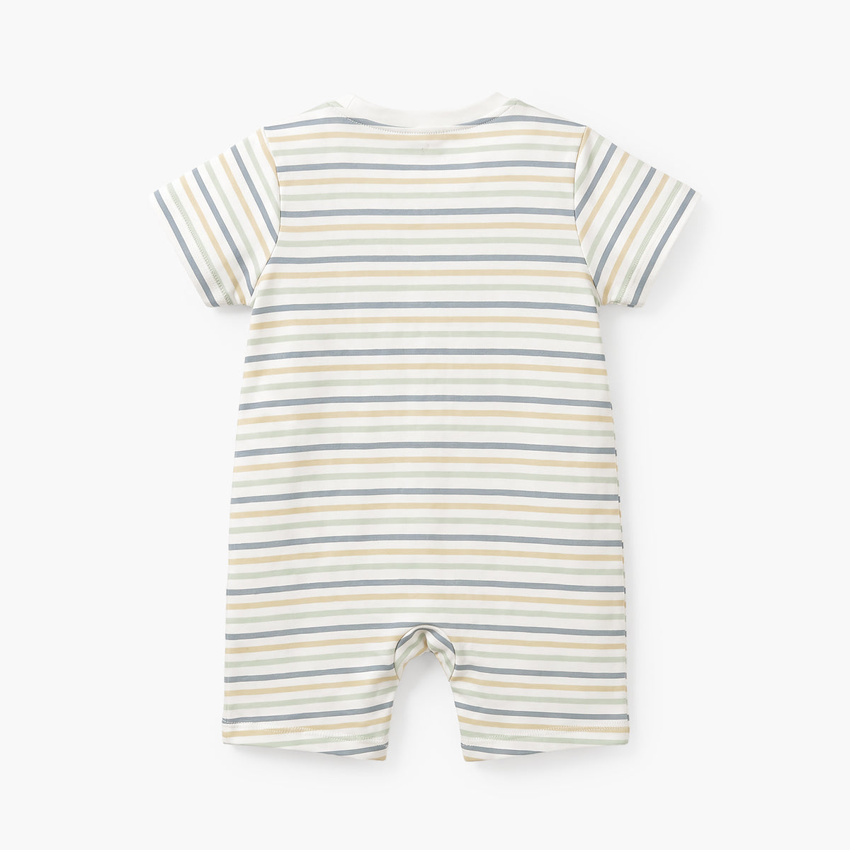 Set of 2 Juniors Cotton Crew Neck Sleepsuit with Romper