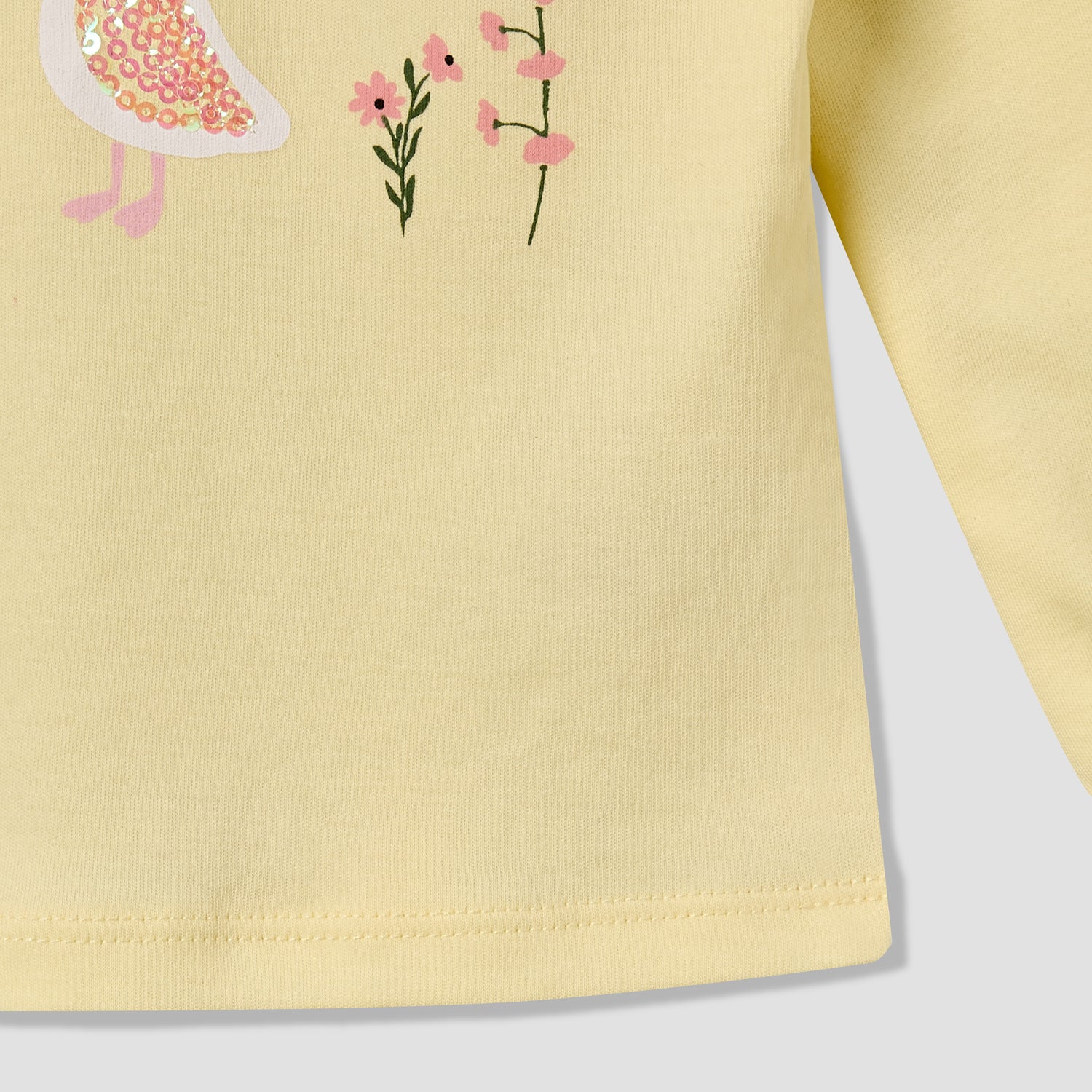 Juniors Pyjama Set with Safari Print - Cotton - Long Sleeves - Henley Neck