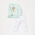 Juniors Printed Long Sleeves Top and Pyjama Set - Multicolour / 12-18 mths
