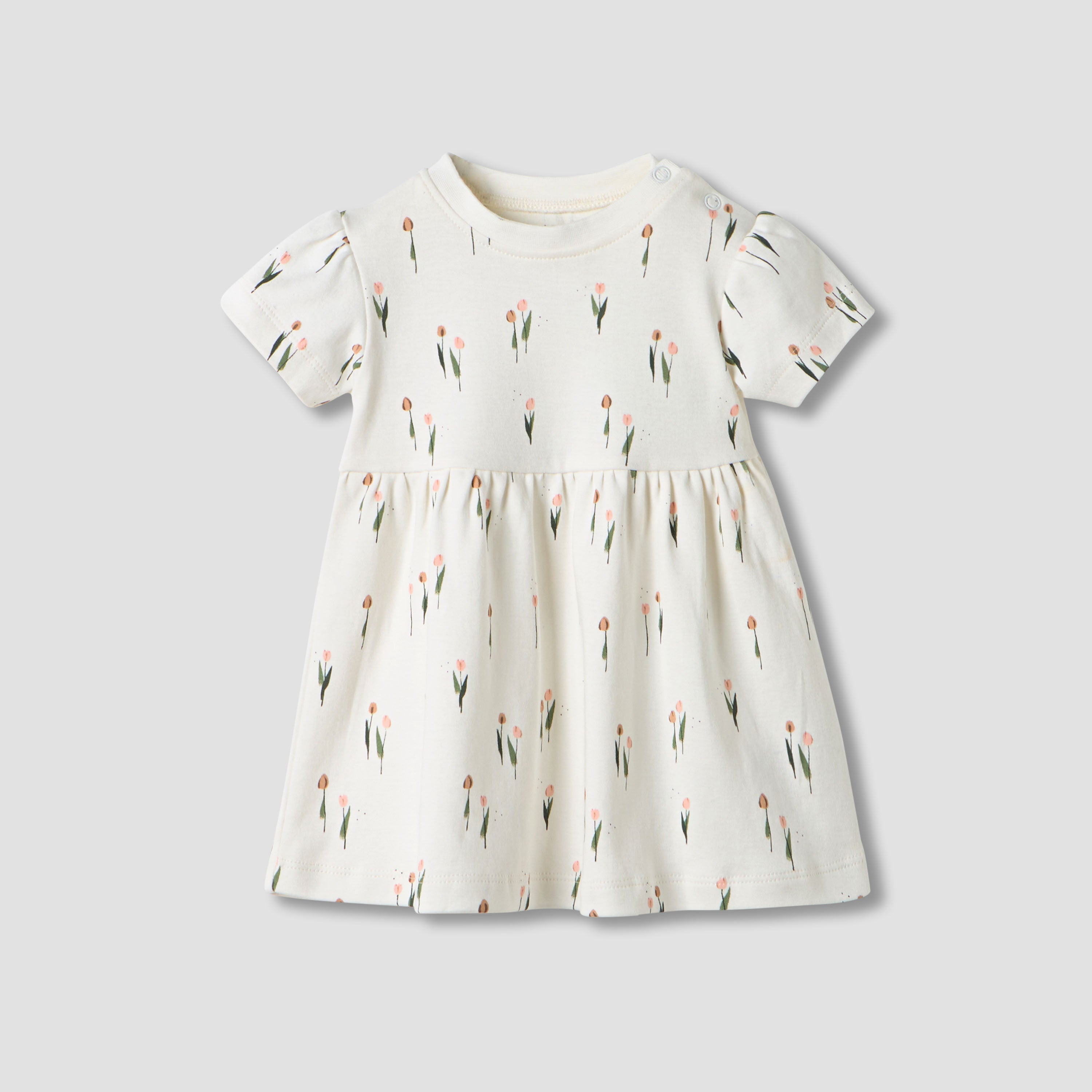 Juniors Printed Sleeveless A-line Dress - Set of 3
