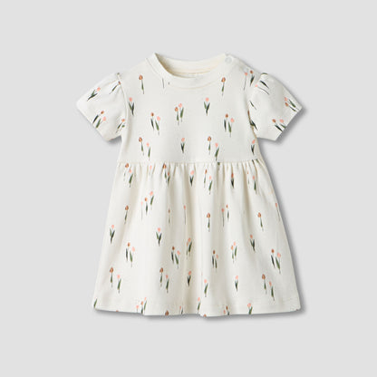 Juniors Printed Sleeveless A-line Dress - Set of 3