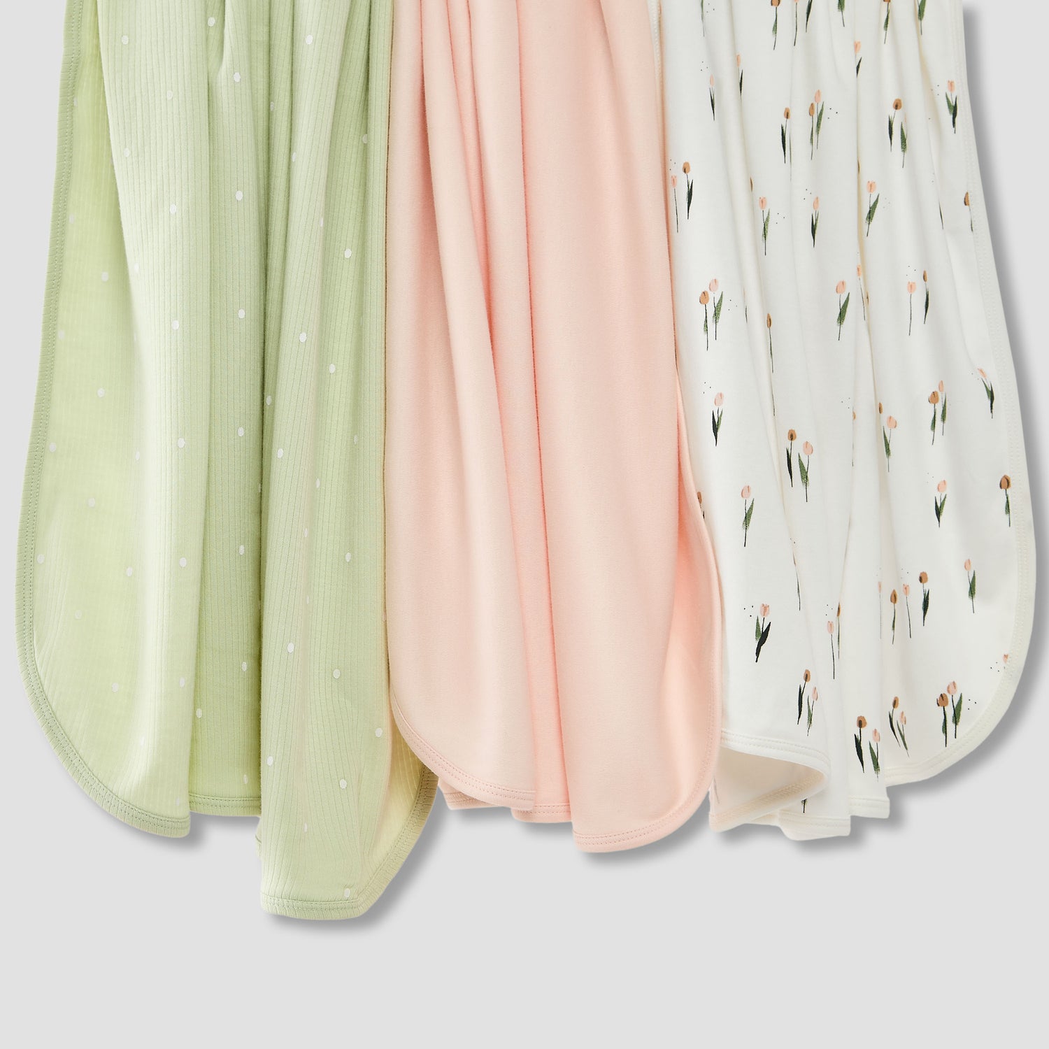 Juniors Assorted Receiving Blanket - Set of 3