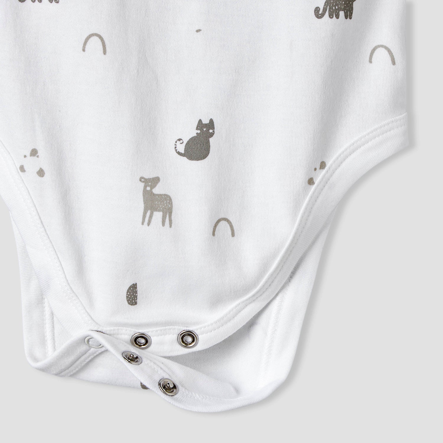 Pack of 7 Juniors Cotton Sleeveless Bodysuit with Assorted Print