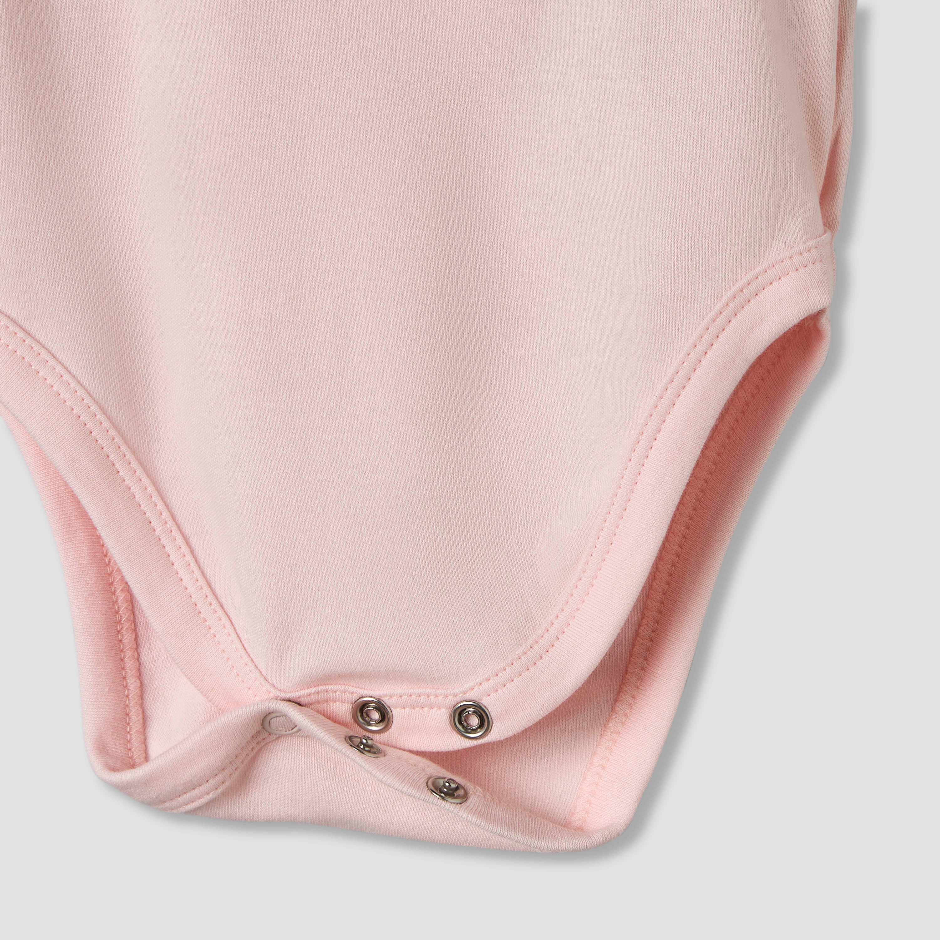 Pack of 7 Juniors Cotton Sleeveless Bodysuit with Unicorn Print